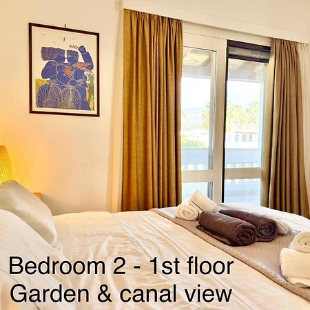 Villasonboard Dock Villa 3 Bed, 3 Bath, Canal, Greek Venice Porto Hydra Plépi Eksteriør billede